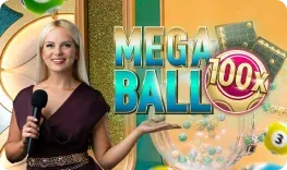 Mega Ball by Evolution – Golden Pharaoh Casino